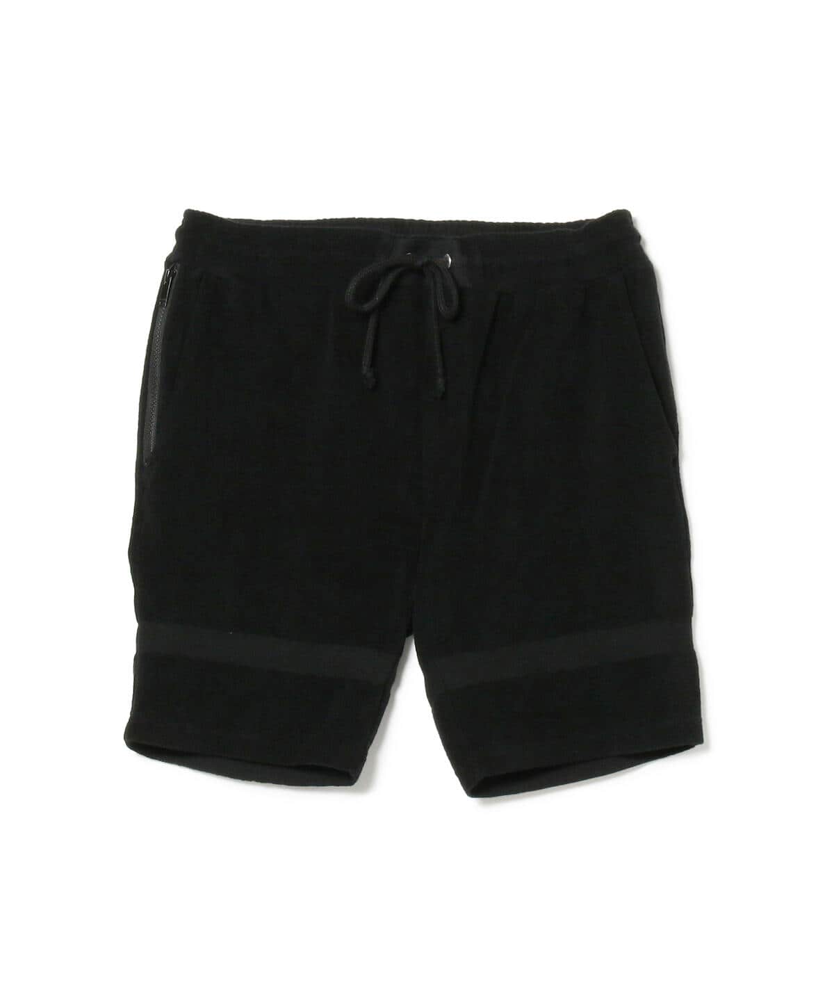 SEA GREEN シーグリーン / パイル ボーダー ショーツ パンツ MEN BLACK/01 2 SEA GREEN シーグリーン / パイル ボーダー ショーツ パンツ MEN BLACK/01 2