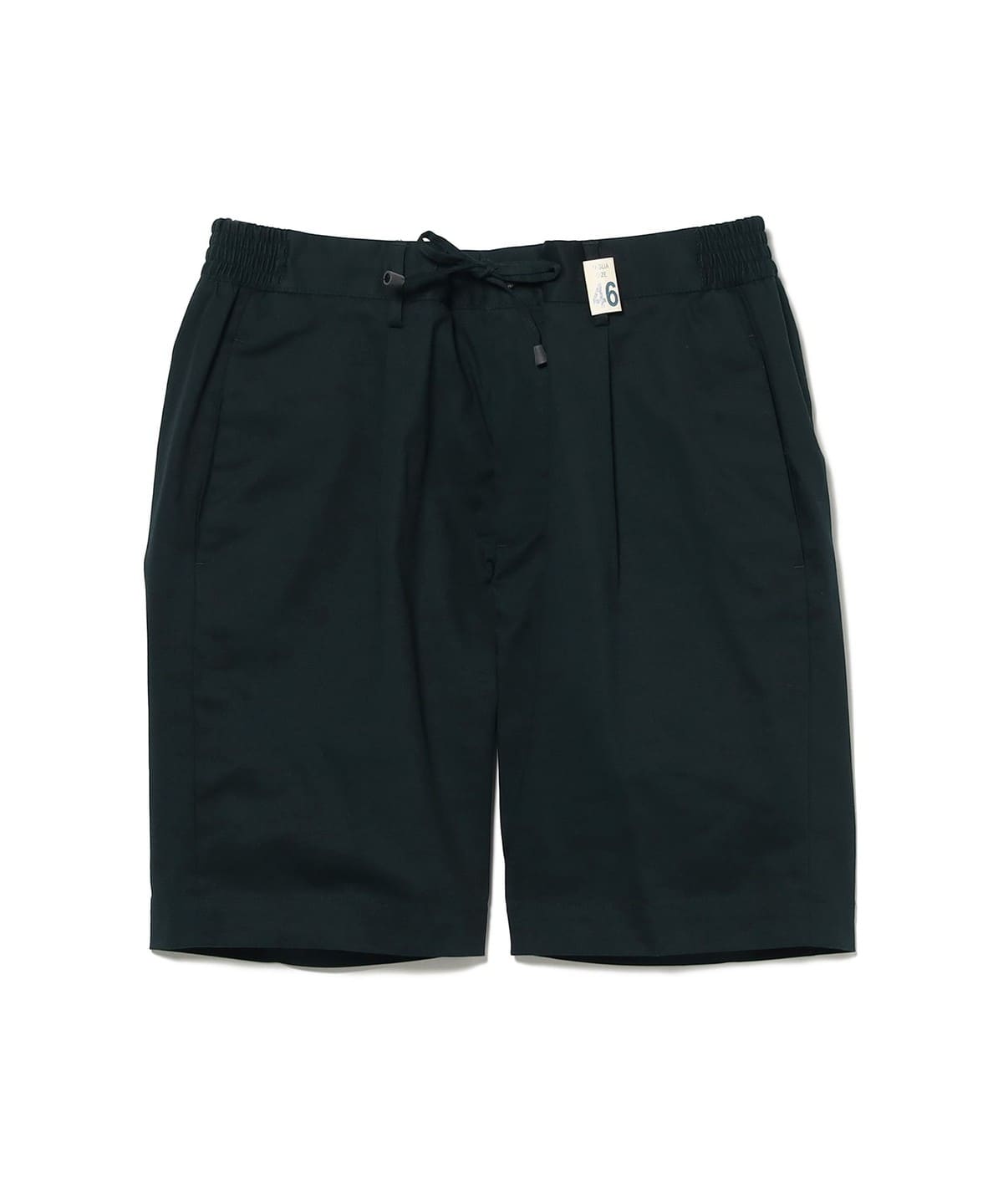 【別注】giabsarchivio ジャブス アルキヴィオ / ストレッチコットン 1プリーツ ドローコードショーツ パンツ MEN BLUE NAVY 46 【別注】giabsarchivio ジャブス アルキヴィオ / ストレッチコットン 1プリーツ ドローコードショーツ パンツ MEN BLUE NAVY 46