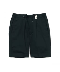 【別注】giabsarchivio / ストレッチコットン 1プリーツ ドローコードショーツ
