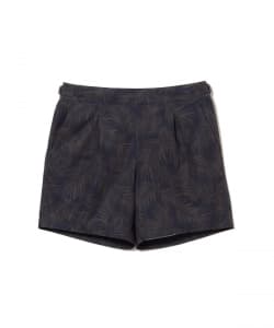 【別注】COLONY CLOTHING / ポリエステル ボタニカル ショートパンツ