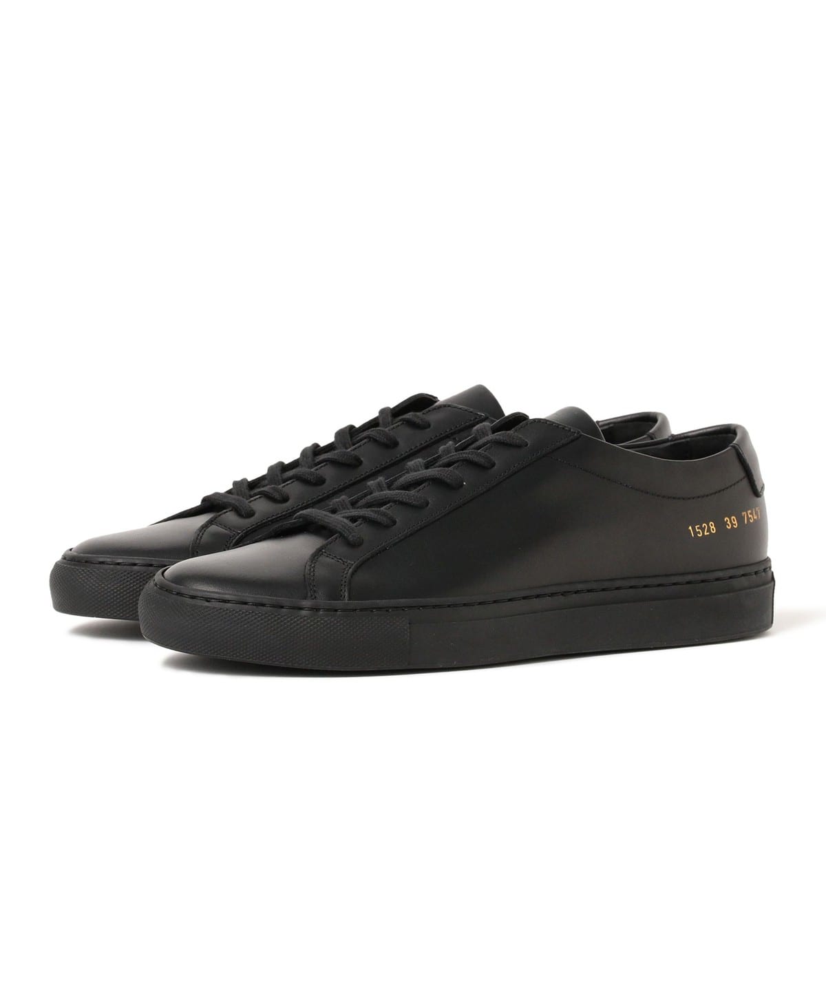 COMMON PROJECTS コモンプロジェクツ / Achilles レザースニーカー シューズ MEN BLACKxBLACK 43 COMMON PROJECTS コモンプロジェクツ / Achilles レザースニーカー シューズ MEN BLACKxBLACK 43