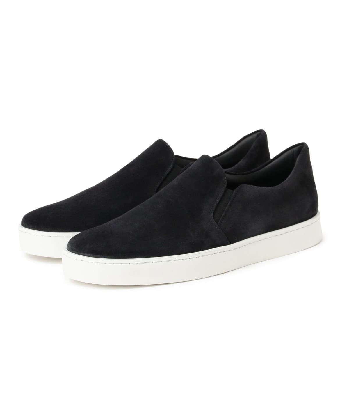 MANOLO BLAHNIK マノロ ブラニク / NADORES スエード スリッポン シューズ MEN BLACK/015 7.5 MANOLO BLAHNIK マノロ ブラニク / NADORES スエード スリッポン シューズ MEN BLACK/015 7.5