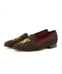▲Tricker's / 別注 CHURCHILL ルームシューズ LION