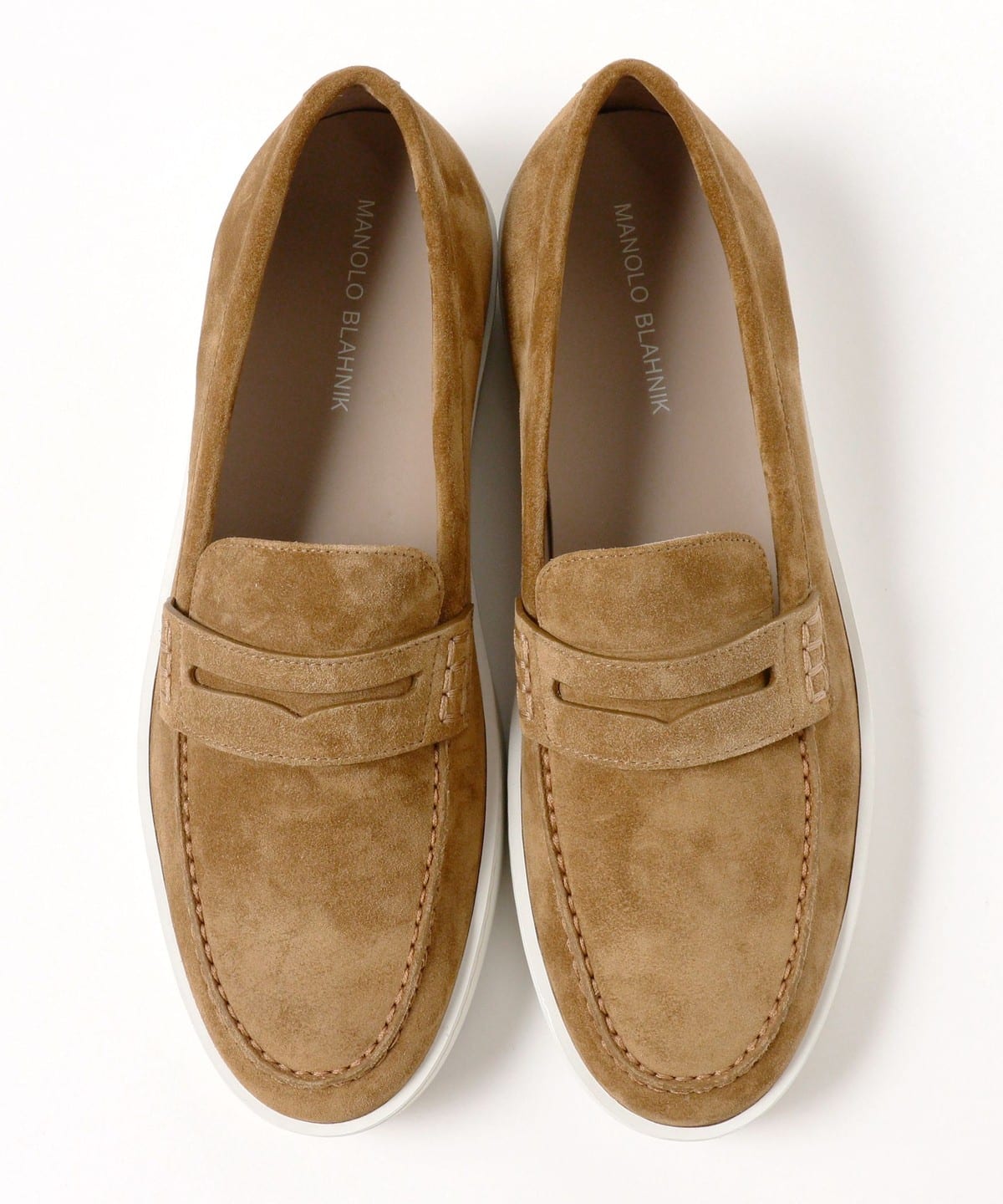 [MANOLO BLAHNIK]スエード スリッポン スニーカー MANOLO BLAHNIK Exclusive Shoes Nadores Black Suede 5.27(Sat