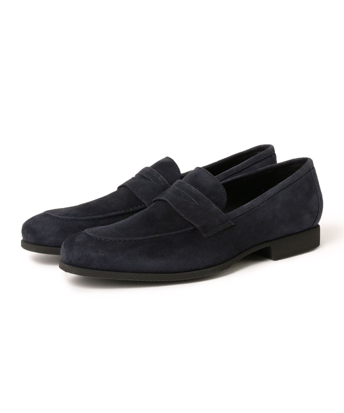 FERRANTE / ISEO スエード コインローファー シューズ MEN NAVY 6 FERRANTE / ISEO スエード コインローファー シューズ MEN NAVY 6