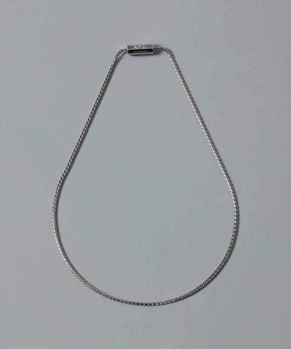 A.P.C.] アーペーセーMINIMAL ネックレス（シルバー）|INS