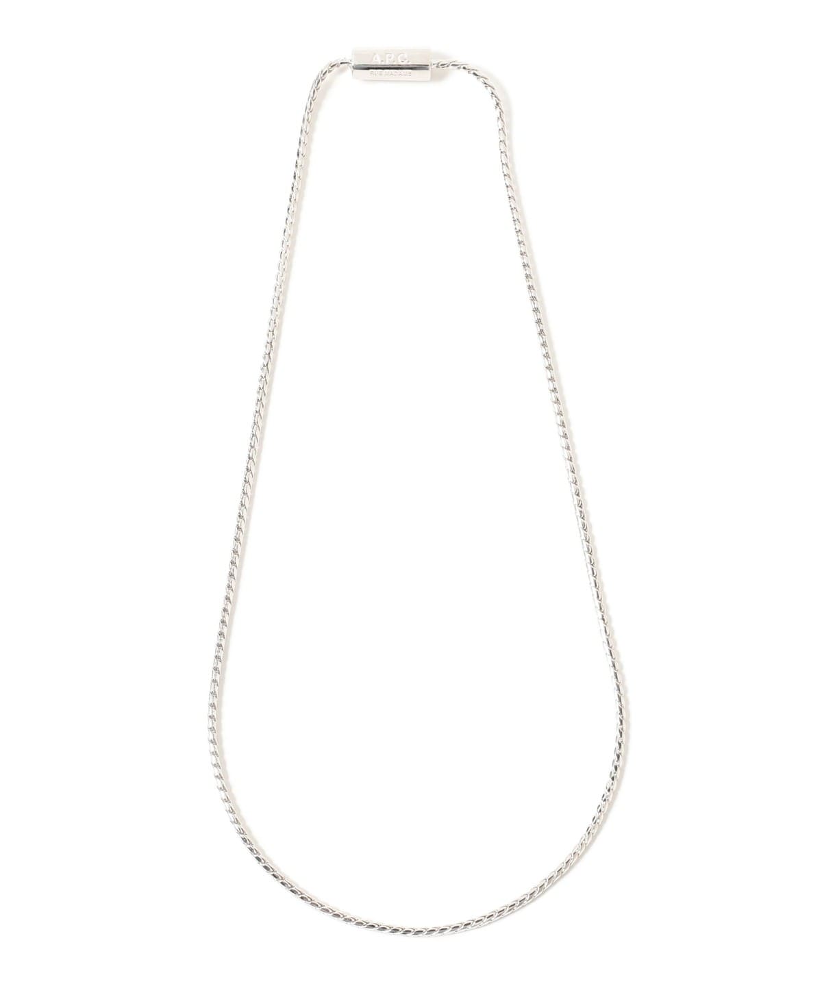 A. P.C / ANGL シルバー ネックレス アクセサリー MEN - ONE SIZE A. P.C / ANGL シルバー ネックレス アクセサリー MEN - ONE SIZE