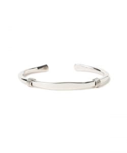 BASENOTES / シルバー プレート バングル