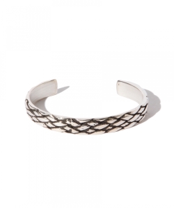 ▲AndreaD'AMICO / シルバーイントレチャート バングル◎