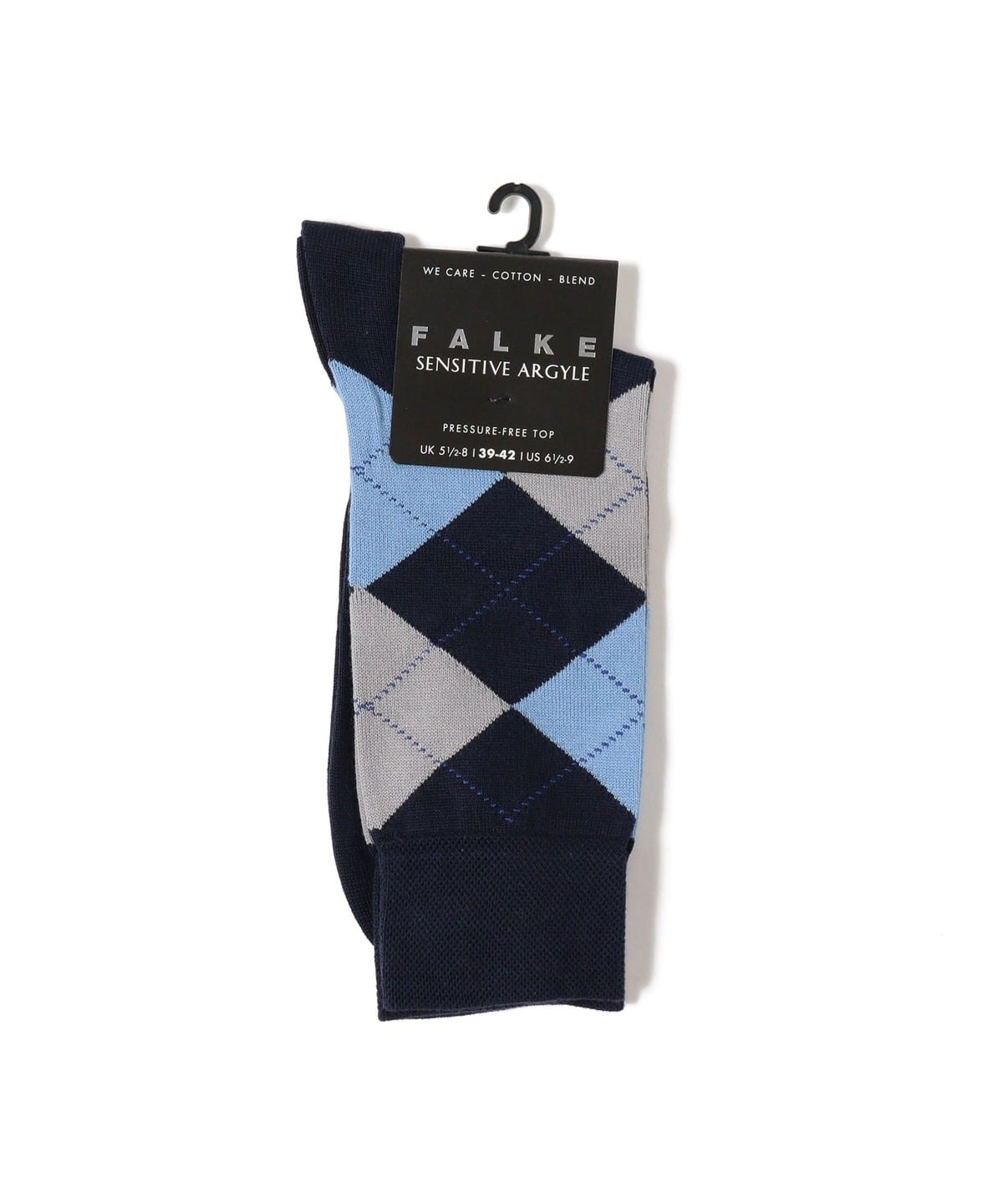 FALKE ファルケ / アーガイル ソックス レッグウェア MEN MIDNIGHT/6414 ONE SIZE