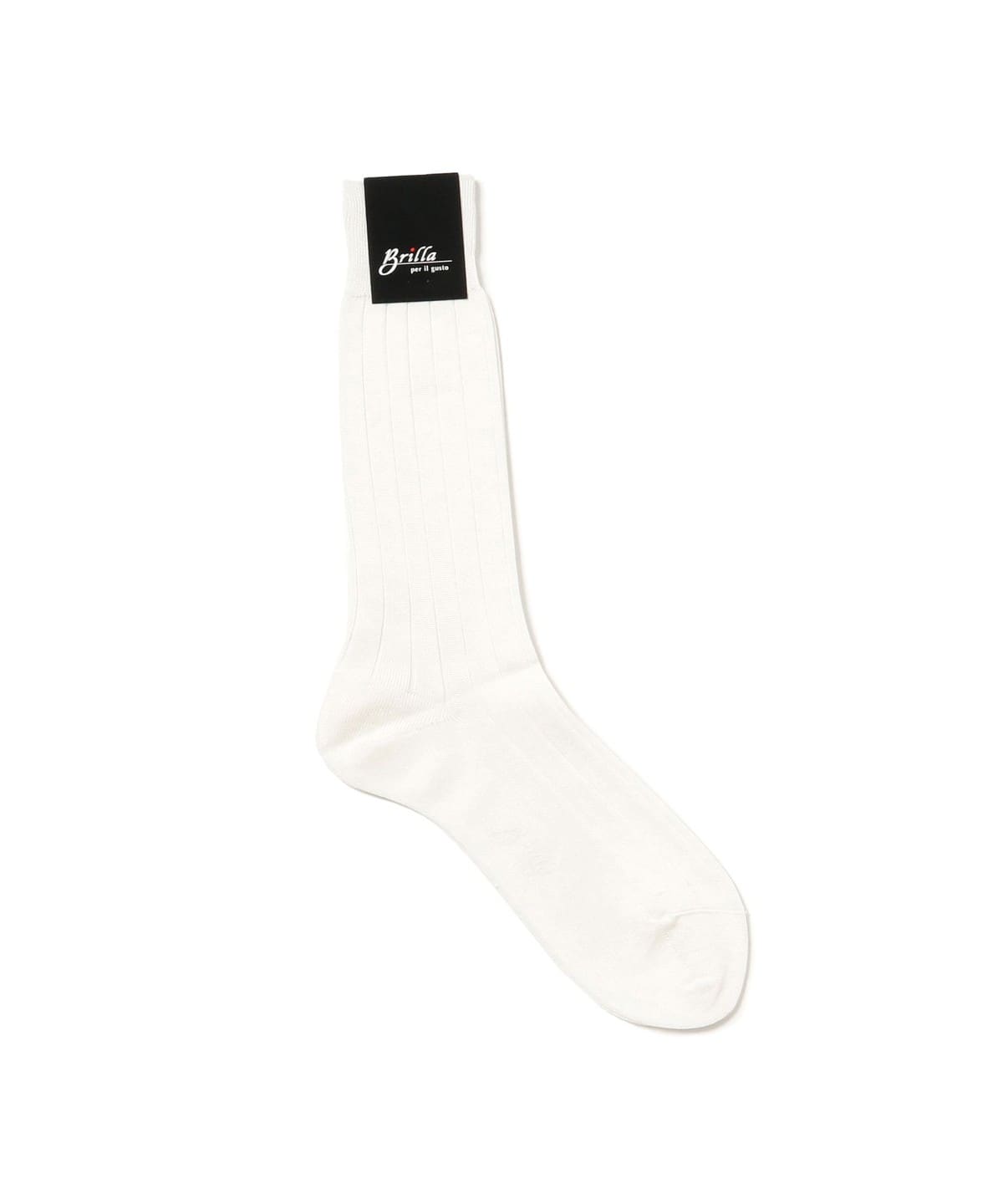ワイド リブ ソックス レッグウェア MEN WHITE ONE SIZE ワイド リブ ソックス レッグウェア MEN WHITE ONE SIZE