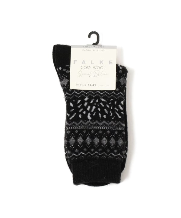 FALKE / COSY WOOL ノルディック柄 ソックス
