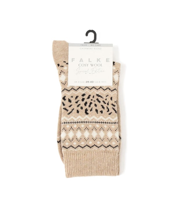 FALKE / COSY WOOL ノルディック柄 ソックス