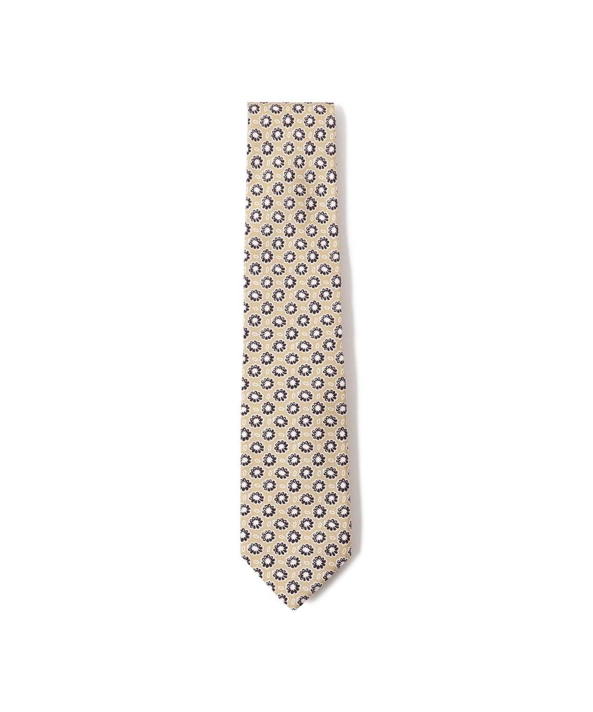 【6/5新規値下げ】LUIGI BORRELLI ルイジボレッリ / フラワー柄 プリント ネクタイ スーツ・ネクタイ MEN BEIGE/5 ONE SIZE 【6/5新規値下げ】LUIGI BORRELLI ルイジボレッリ / フラワー柄 プリント ネクタイ スーツ・ネクタイ MEN BEIGE/5 ONE SIZE