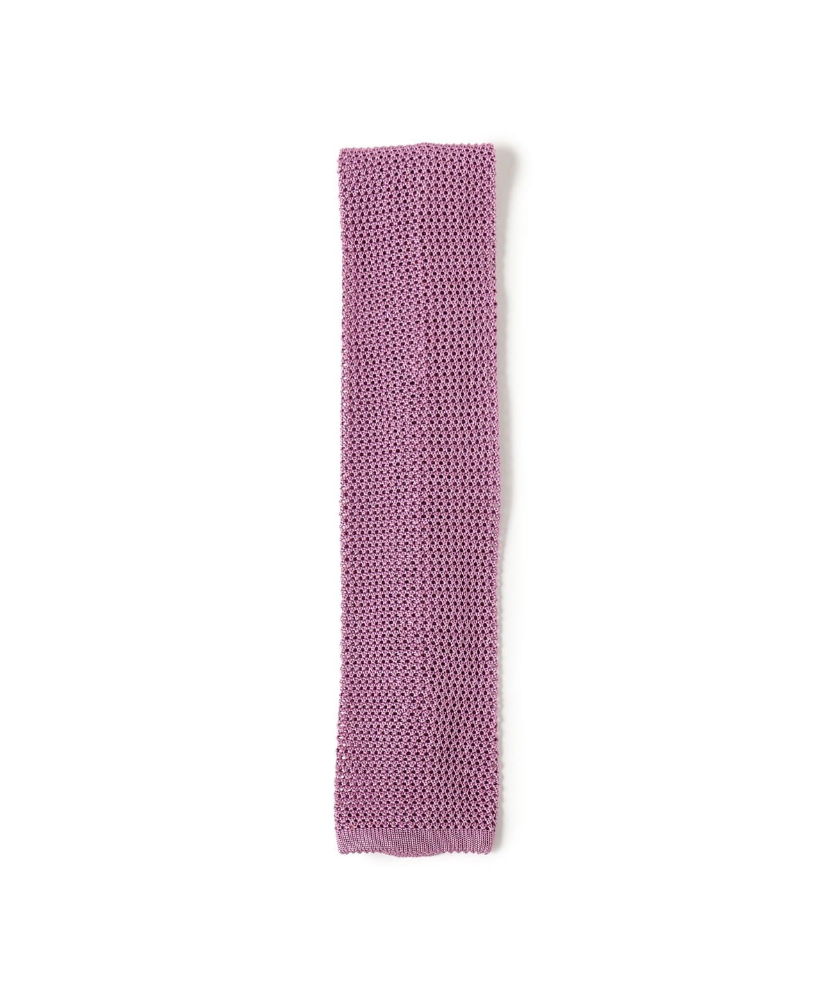 Atto Vannucci アット ヴァンヌッチ / シルク ニットタイ スーツ・ネクタイ MEN LILAC/GLICINE ONE SIZE Atto Vannucci アット ヴァンヌッチ / シルク ニットタイ スーツ・ネクタイ MEN LILAC/GLICINE ONE SIZE