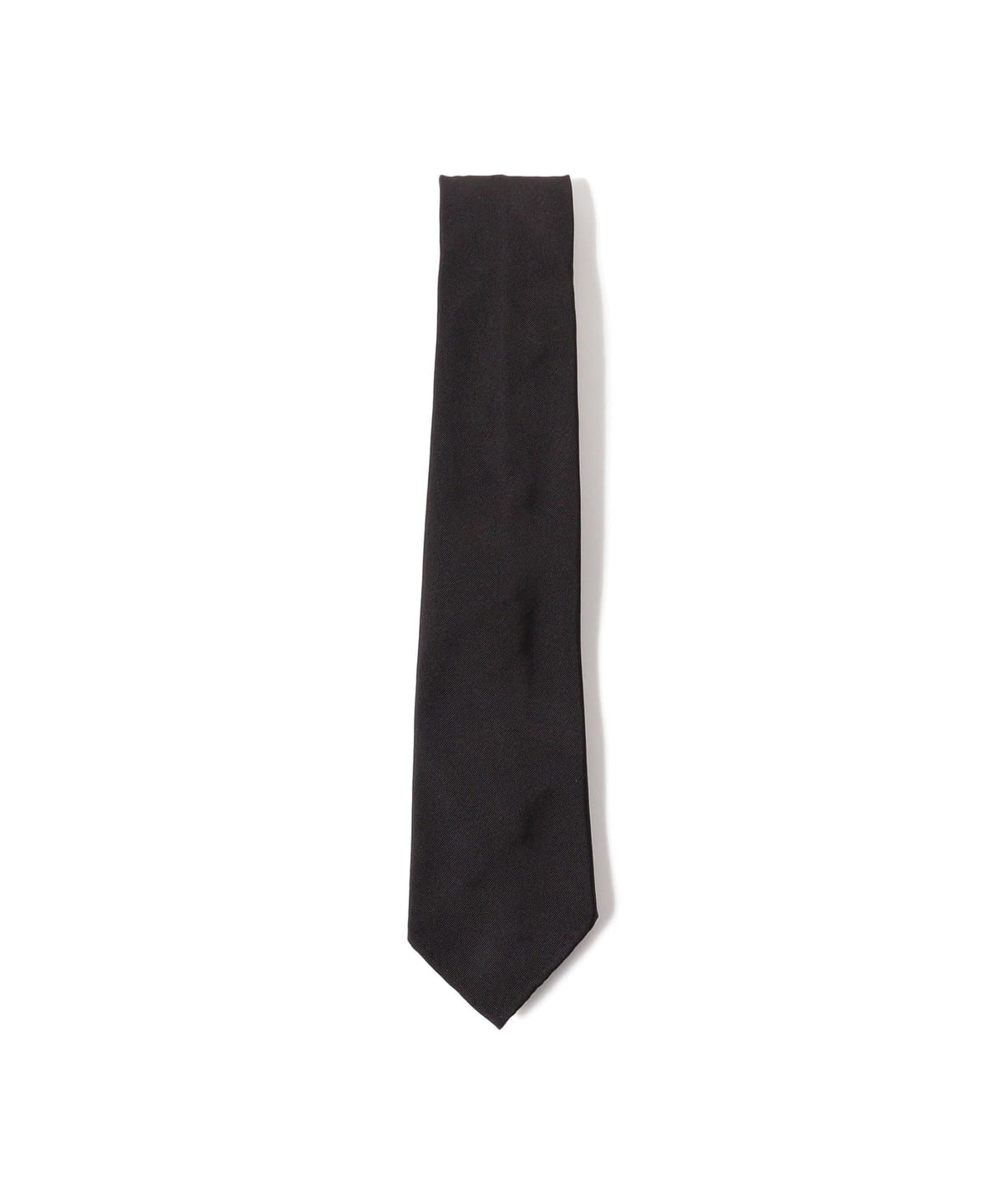 Atto Vannucci アット ヴァンヌッチ / セッテピエゲ シルクコットン ソリッド ネクタイ スーツ・ネクタイ MEN BLACK/021 ONE SIZE Atto Vannucci アット ヴァンヌッチ / セッテピエゲ シルクコットン ソリッド ネクタイ スーツ・ネクタイ MEN BLACK/021 ONE SIZE