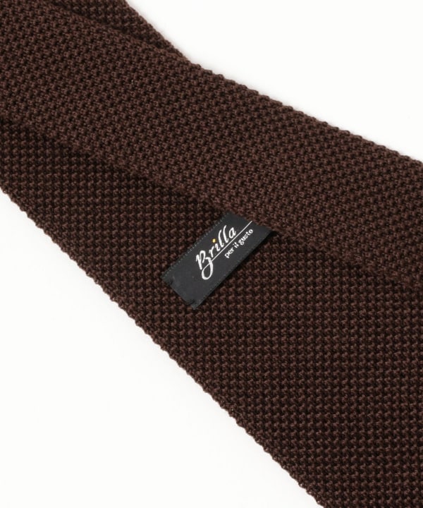 小物 Brilla per il gusto CANONICO WOOL TIE Brilla per il gusto Brilla per il gusto knit tie (suits and