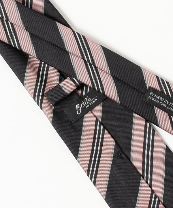 Brilla per il gusto シルク ドットストライプ ネクタイ Brilla per il gusto（ブリッラ ペル イル グスト）シルク