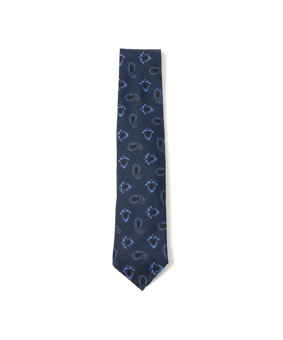 Francesco Marino フランチェスコ・マリーノ / シルク プリント ネクタイ スーツ・ネクタイ MEN NAVY/2 ONE SIZE Francesco Marino フランチェスコ・マリーノ / シルク プリント ネクタイ スーツ・ネクタイ MEN NAVY/2 ONE SIZE