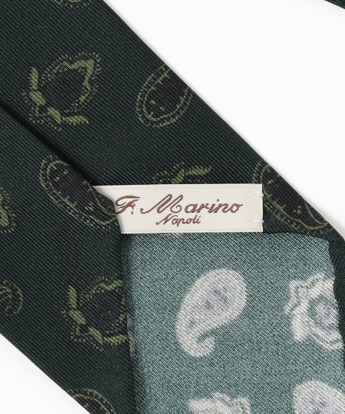 Francesco Marino シルクプリントネクタイ Brilla per il gusto（ブリッラ ペル イル グスト）Francesco