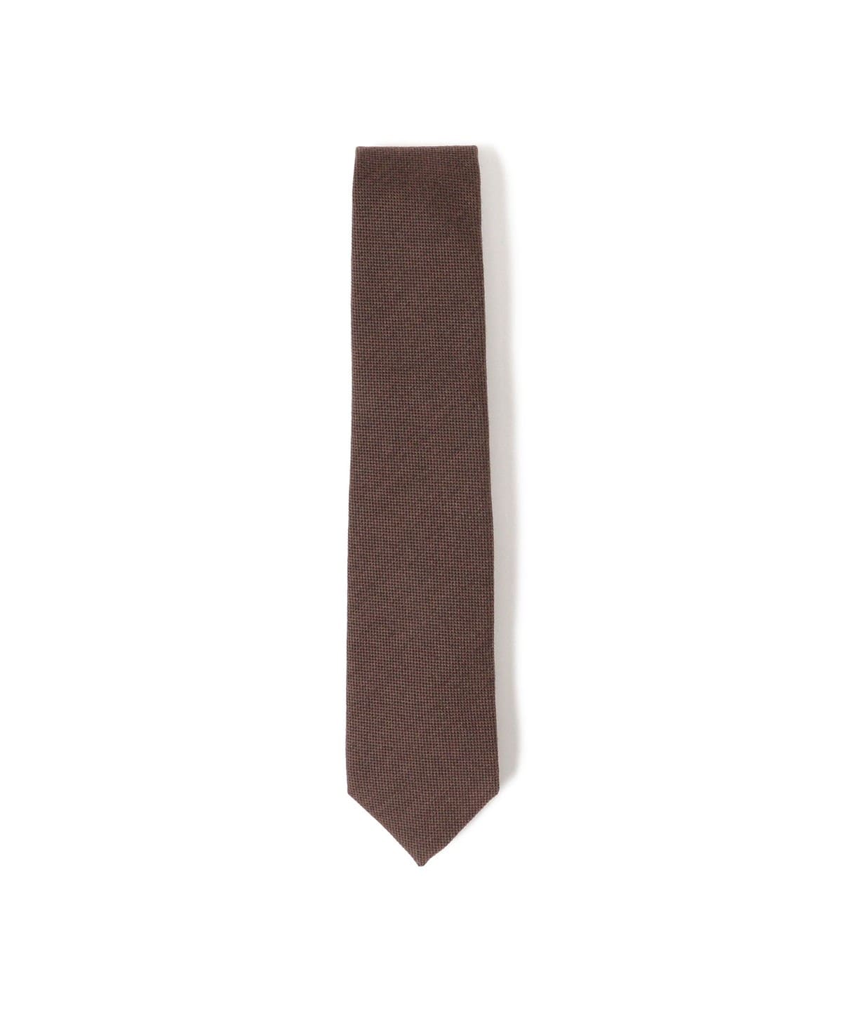 ウールシルク ソリッド ネクタイ スーツ・ネクタイ MEN BROWN/B ONE SIZE ウールシルク ソリッド ネクタイ スーツ・ネクタイ MEN BROWN/B ONE SIZE