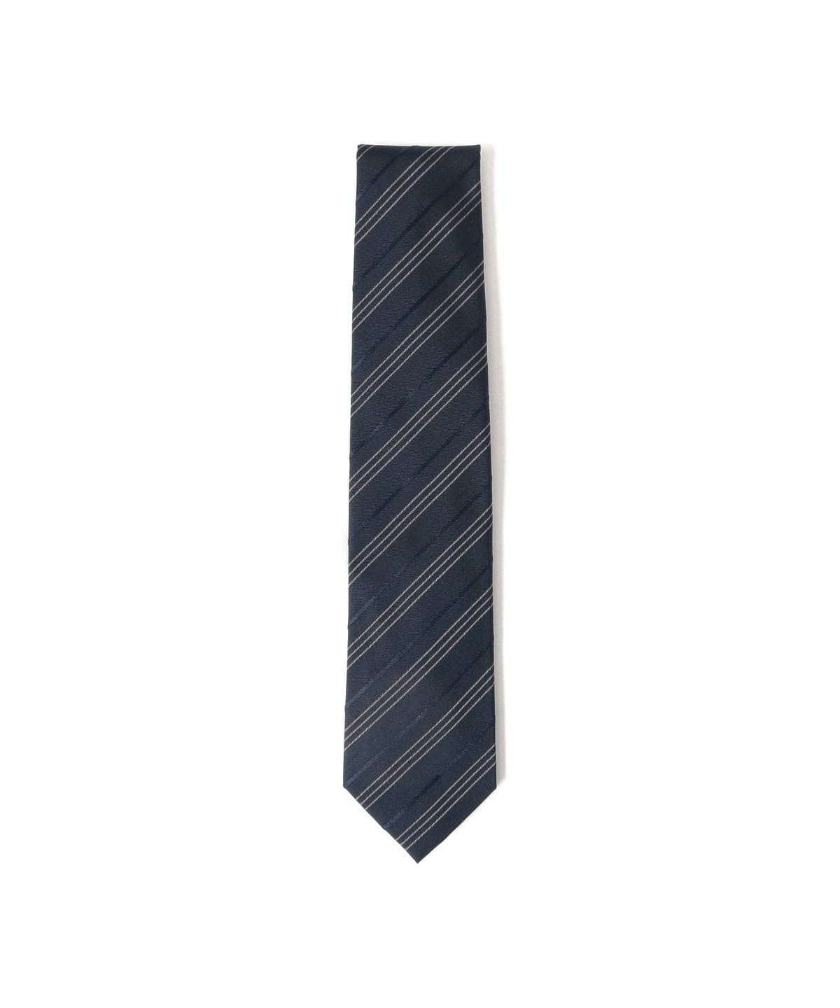 シルク ストライプ ネクタイ スーツ・ネクタイ MEN NAVY/B ONE SIZE シルク ストライプ ネクタイ スーツ・ネクタイ MEN NAVY/B ONE SIZE