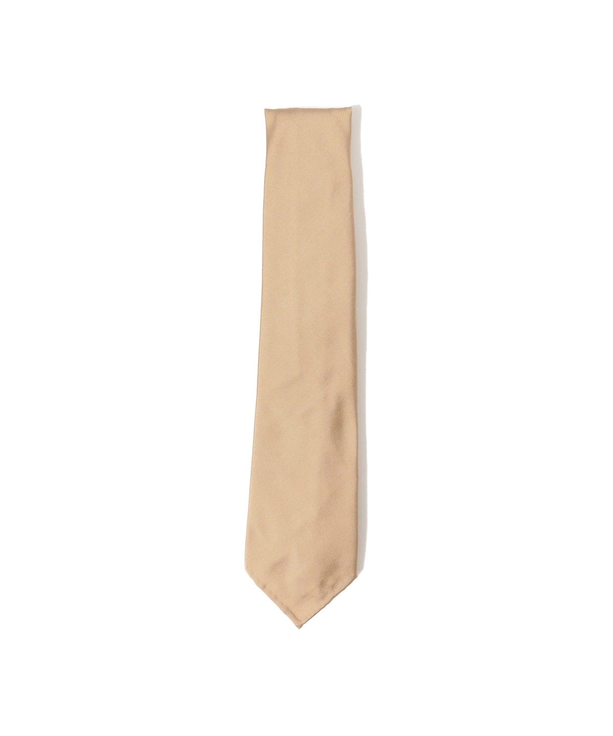 Atto Vannucci アット ヴァンヌッチ / セッテピエゲ シルクコットン ソリッド ネクタイ スーツ・ネクタイ MEN BEIGE/019 ONE SIZE Atto Vannucci アット ヴァンヌッチ / セッテピエゲ シルクコットン ソリッド ネクタイ スーツ・ネクタイ MEN BEIGE/019 ONE SIZE