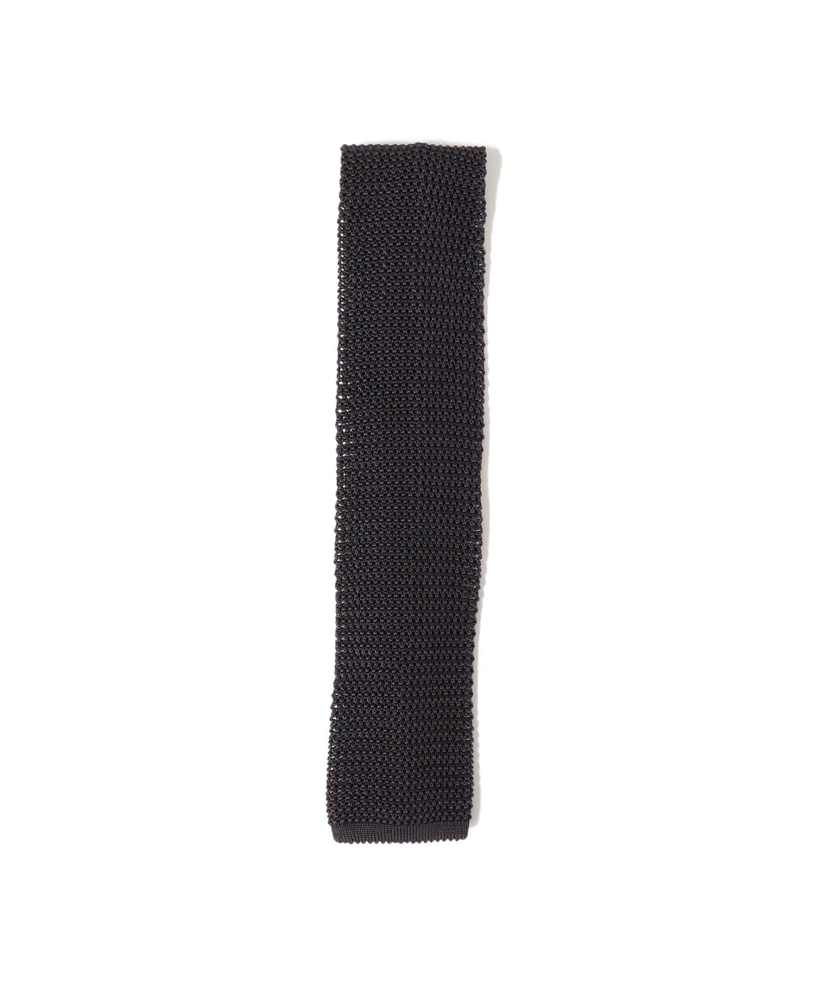 Atto Vannucci アット ヴァンヌッチ / シルク ソリッド ニットタイ スーツ・ネクタイ MEN C. GREY/FUMO ONE SIZE Atto Vannucci アット ヴァンヌッチ / シルク ソリッド ニットタイ スーツ・ネクタイ MEN C. GREY/FUMO ONE SIZE