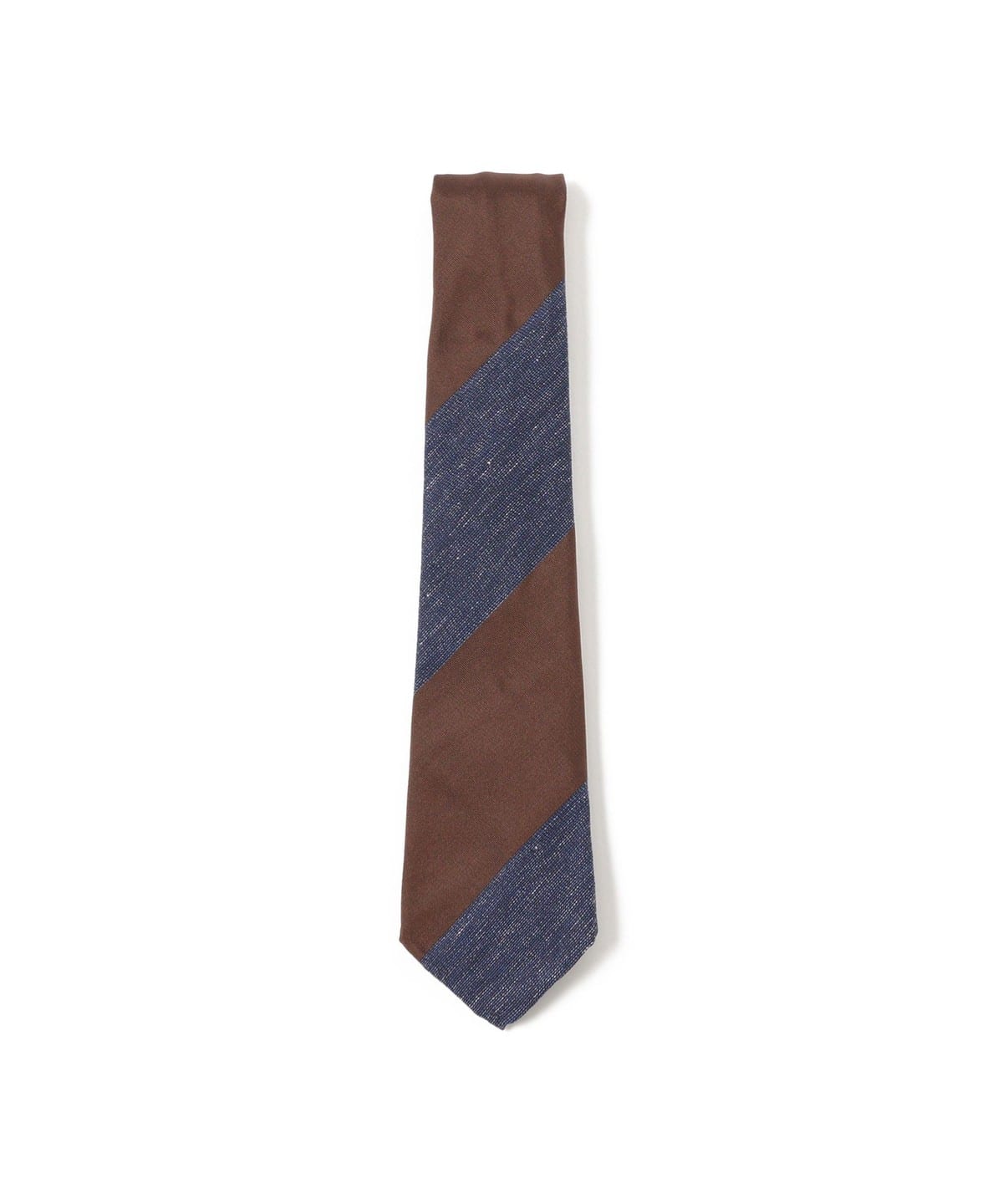 Atto Vannucci アット ヴァンヌッチ / セッテピエゲ ミックスファブリック ストライプ ネクタイ スーツ・ネクタイ MEN INDIGO/20286 ONE SIZE Atto Vannucci アット ヴァンヌッチ / セッテピエゲ ミックスファブリック ストライプ ネクタイ スーツ・ネクタイ MEN INDIGO/20286 ONE SIZE