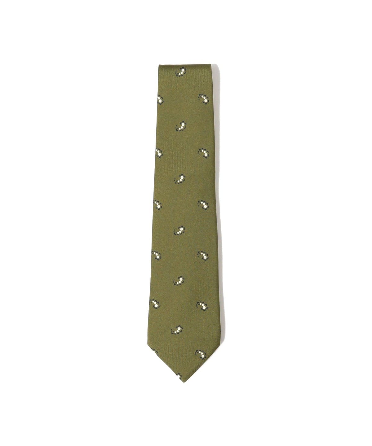 Atto Vannucci アット ヴァンヌッチ / シルク 小紋柄 プリント ネクタイ スーツ・ネクタイ MEN GREEN/21008 ONE SIZE Atto Vannucci アット ヴァンヌッチ / シルク 小紋柄 プリント ネクタイ スーツ・ネクタイ MEN GREEN/21008 ONE SIZE