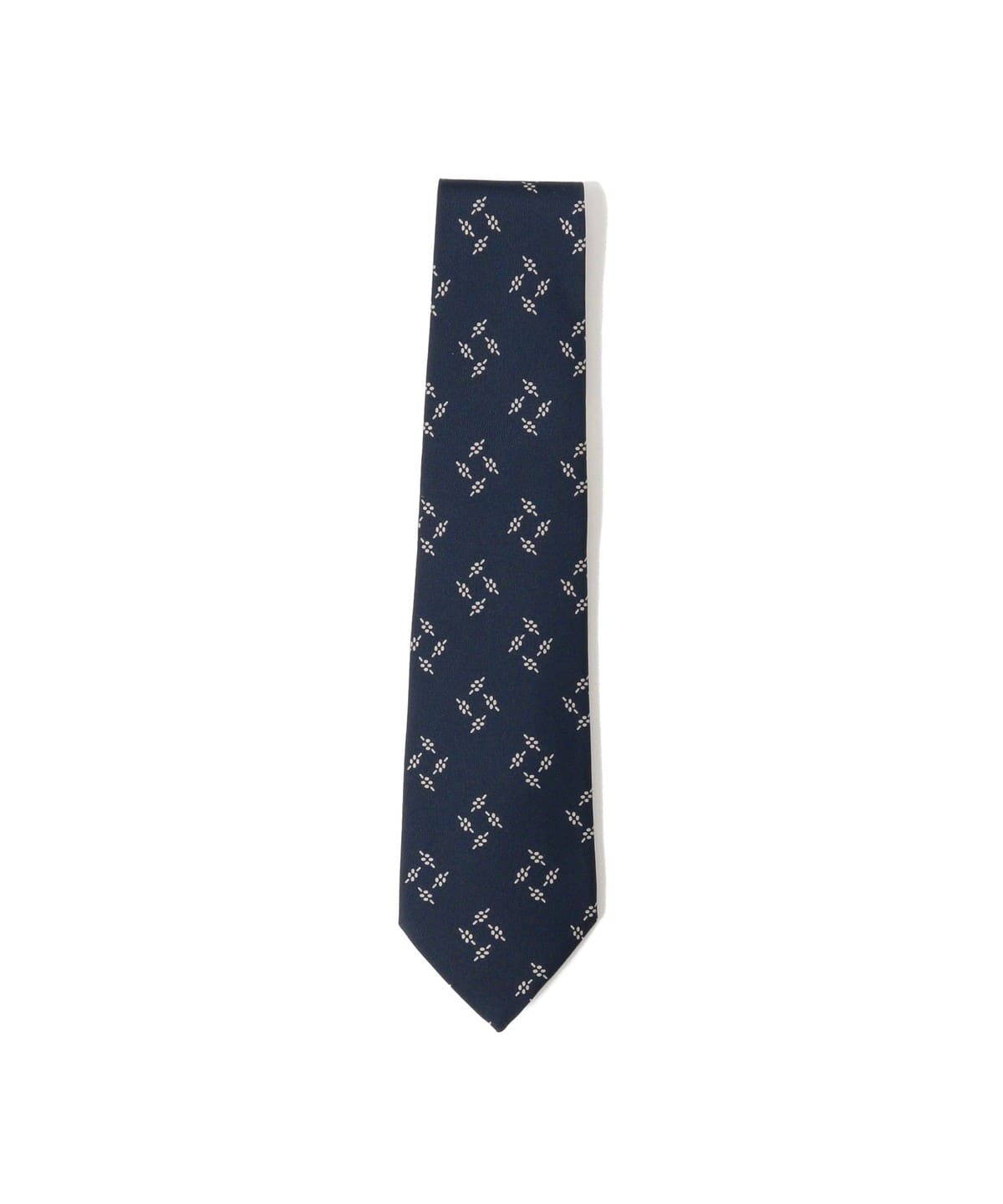 Atto Vannucci アット ヴァンヌッチ / シルク 小紋柄 プリント ネクタイ スーツ・ネクタイ MEN BLUE/21009 ONE SIZE Atto Vannucci アット ヴァンヌッチ / シルク 小紋柄 プリント ネクタイ スーツ・ネクタイ MEN BLUE/21009 ONE SIZE
