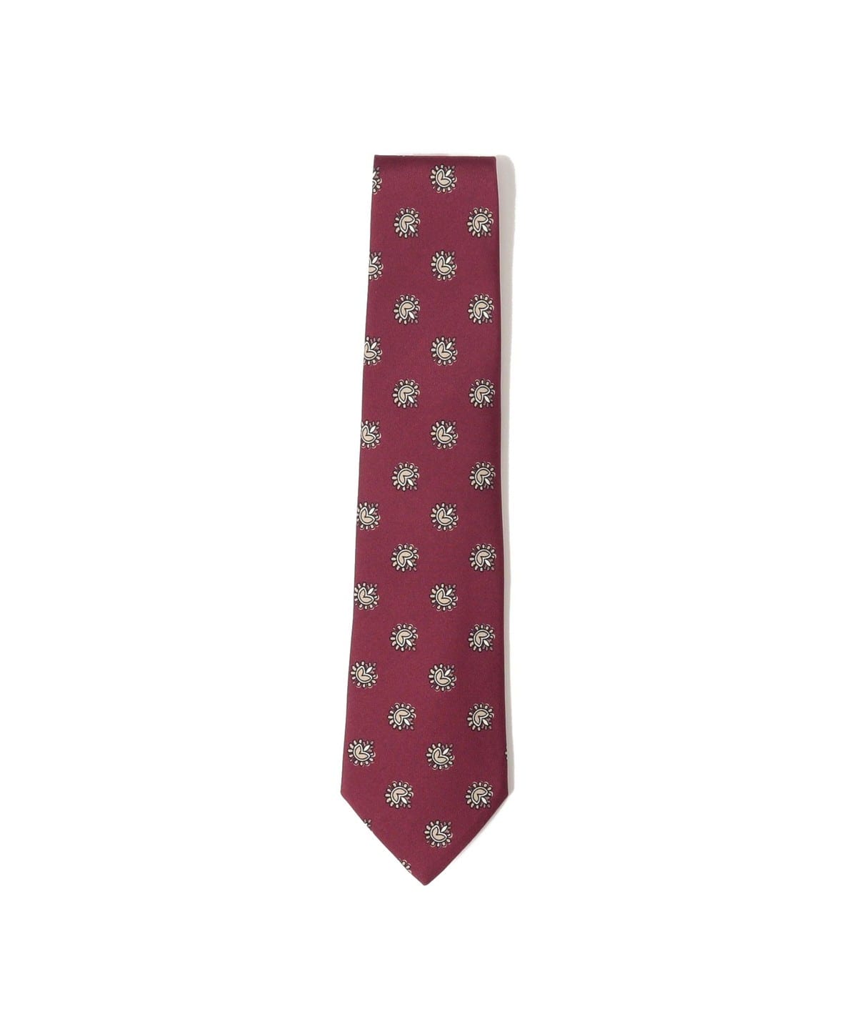 Atto Vannucci アット ヴァンヌッチ / シルク 小紋柄 プリント ネクタイ スーツ・ネクタイ MEN WINE/21014 ONE SIZE Atto Vannucci アット ヴァンヌッチ / シルク 小紋柄 プリント ネクタイ スーツ・ネクタイ MEN WINE/21014 ONE SIZE