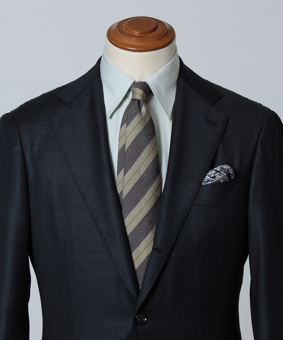 Atto Vannucci アット ヴァンヌッチ / シルク ストライプ ネクタイ スーツ・ネクタイ MEN GREY/20282 ONE SIZE Atto Vannucci アット ヴァンヌッチ / シルク ストライプ ネクタイ スーツ・ネクタイ MEN GREY/20282 ONE SIZE