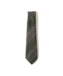 ▲Atto Vannucci / セッテピエゲ ストライプ ジャカード ネクタイ