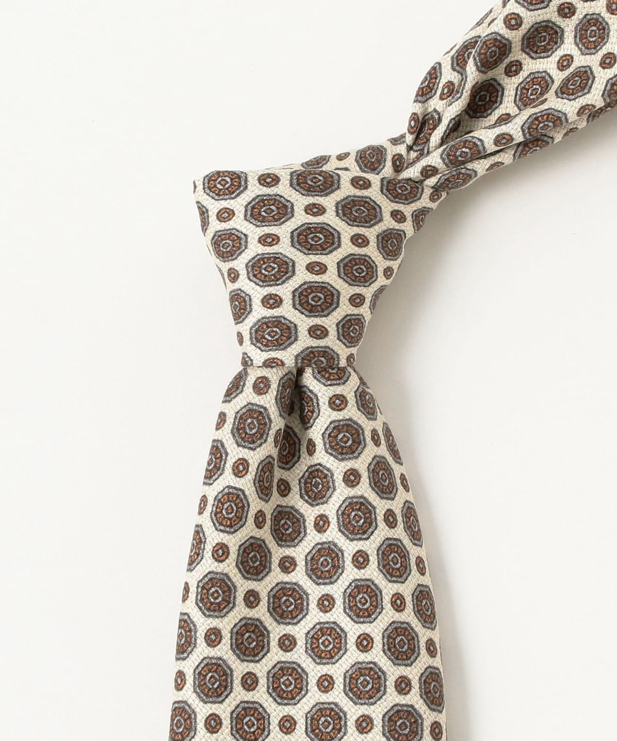 新品✨】ブリオーニ ソリッド風 ハウンドトゥース プリーツ加工 橙白