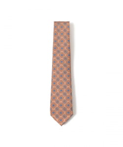 Atto Vannucci / セッテピエゲ シルク 小紋柄 プリント ネクタイ