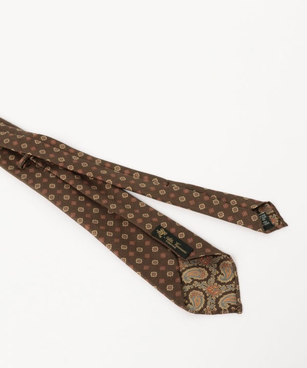 Atto Vannucci / Sette Pieghe 絲綢印花領帶