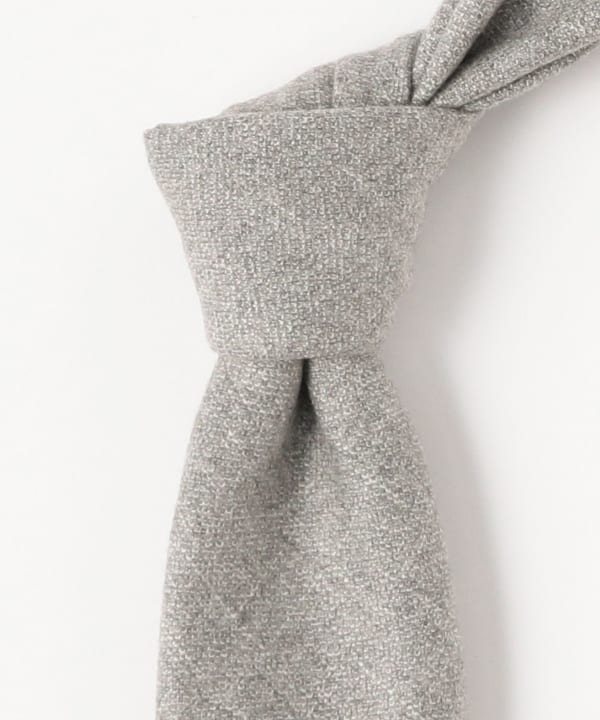 Atto Vannucci / セッテピエゲ ミックスファブリック ソリッド ネクタイ