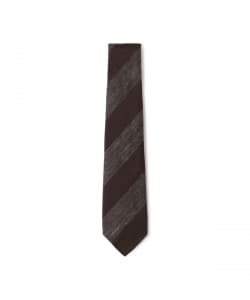 Atto Vannucci / セッテピエゲ シルクコットン ストライプ ネクタイ
