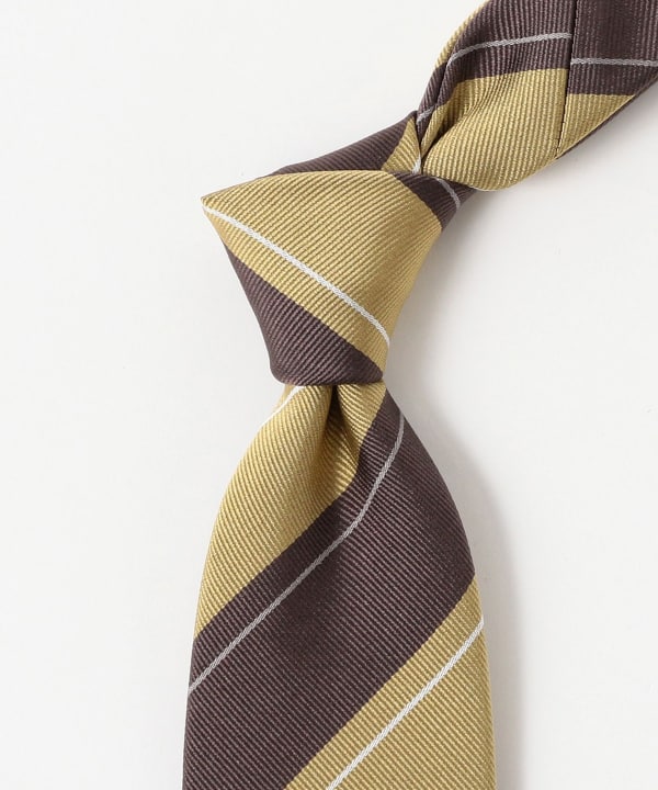 真丝条纹领带