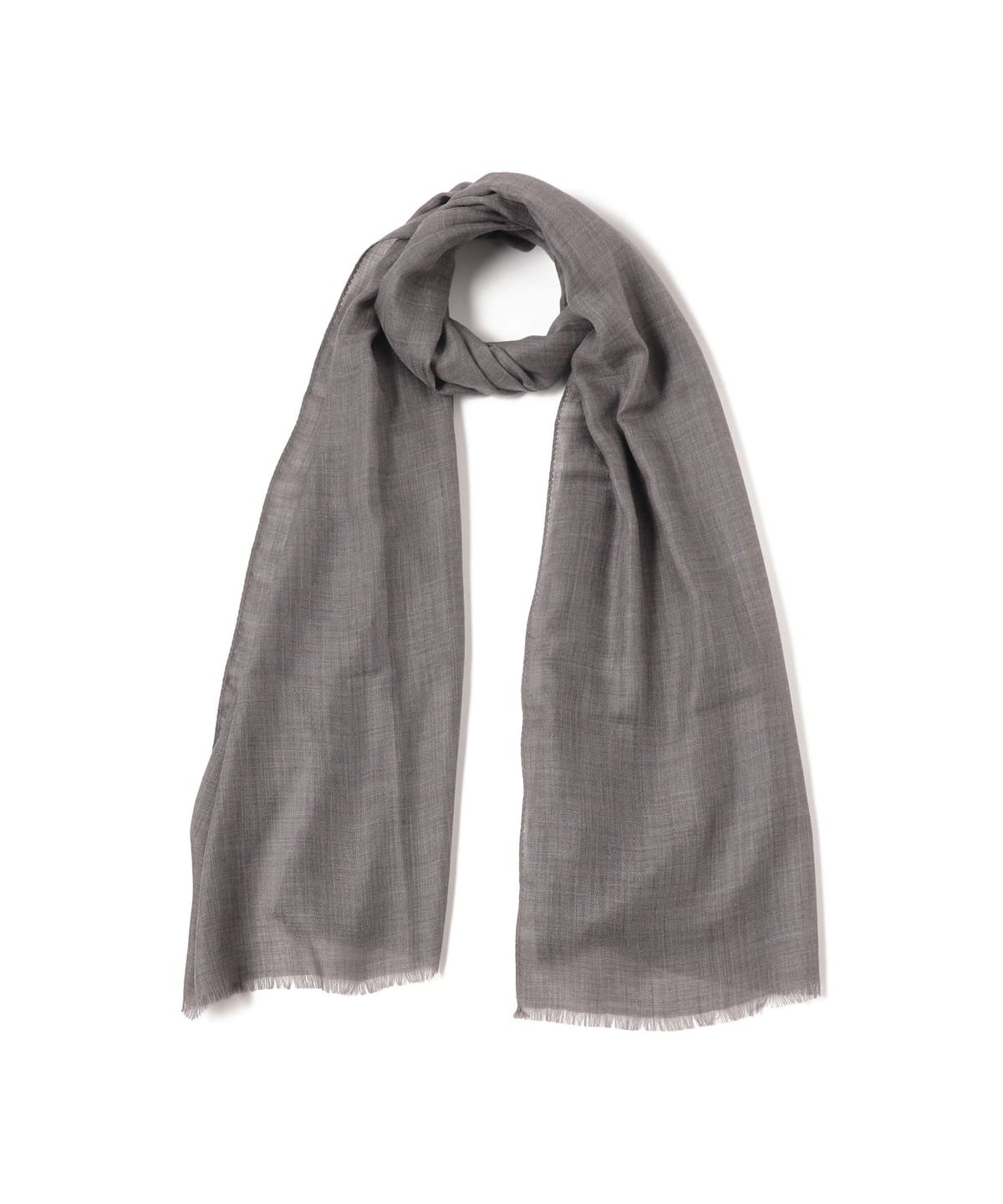PIACENZA ピアチェンツァ / カシミヤ ソリッド ストール ファッション雑貨 MEN LT. GREY ONE SIZE PIACENZA ピアチェンツァ / カシミヤ ソリッド ストール ファッション雑貨 MEN LT. GREY ONE SIZE