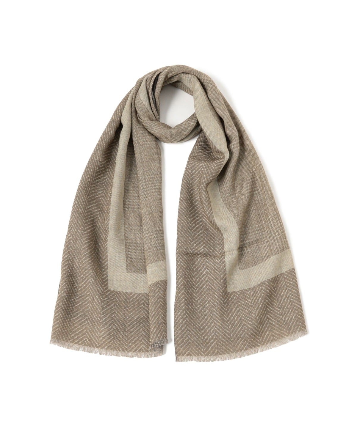 GIERRE ジエレ / ウール リバーシブル プリント ストール ファッション雑貨 MEN GREGE/5 ONE SIZE GIERRE ジエレ / ウール リバーシブル プリント ストール ファッション雑貨 MEN GREGE/5 ONE SIZE