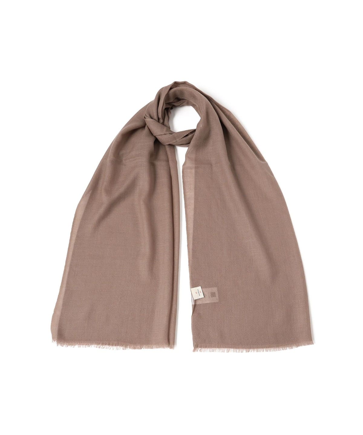 ANDREAS アンドレアス / カシミヤ ソリッド ストール ファッション雑貨 MEN COCO BROWN ONE SIZE