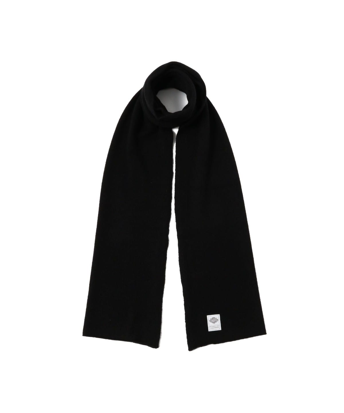 カシミヤ ソリッド マフラー ファッション雑貨 MEN BLACK ONE SIZE カシミヤ ソリッド マフラー ファッション雑貨 MEN BLACK ONE SIZE
