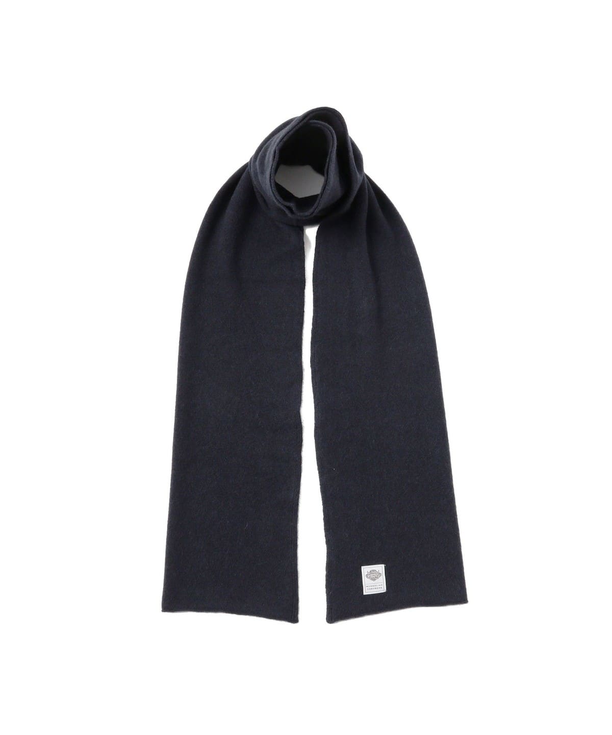 カシミヤ ソリッド マフラー ファッション雑貨 MEN NAVY ONE SIZE カシミヤ ソリッド マフラー ファッション雑貨 MEN NAVY ONE SIZE