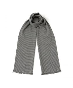 ウール ハウンドトゥース ストール