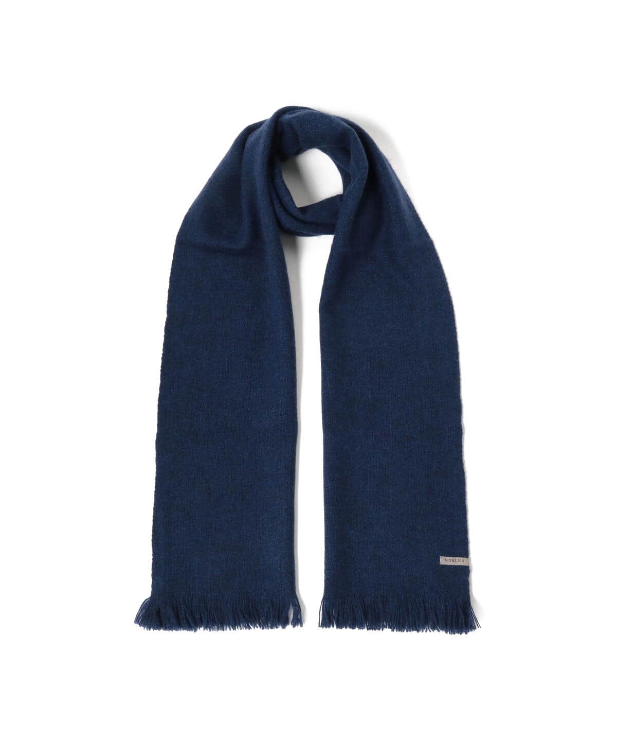 【別注】Norlha ノウラ / ヤクウール ソリッド ストール ファッション雑貨 MEN BLUE/G123 ONE SIZE 【別注】Norlha ノウラ / ヤクウール ソリッド ストール ファッション雑貨 MEN BLUE/G123 ONE SIZE