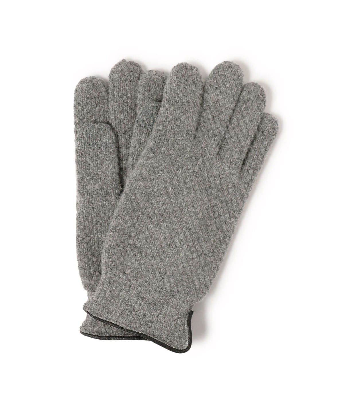 【別注】Piazza in Moda / ニットグローブ ファッション雑貨 MEN LT. GREY S 【別注】Piazza in Moda / ニットグローブ ファッション雑貨 MEN LT. GREY S