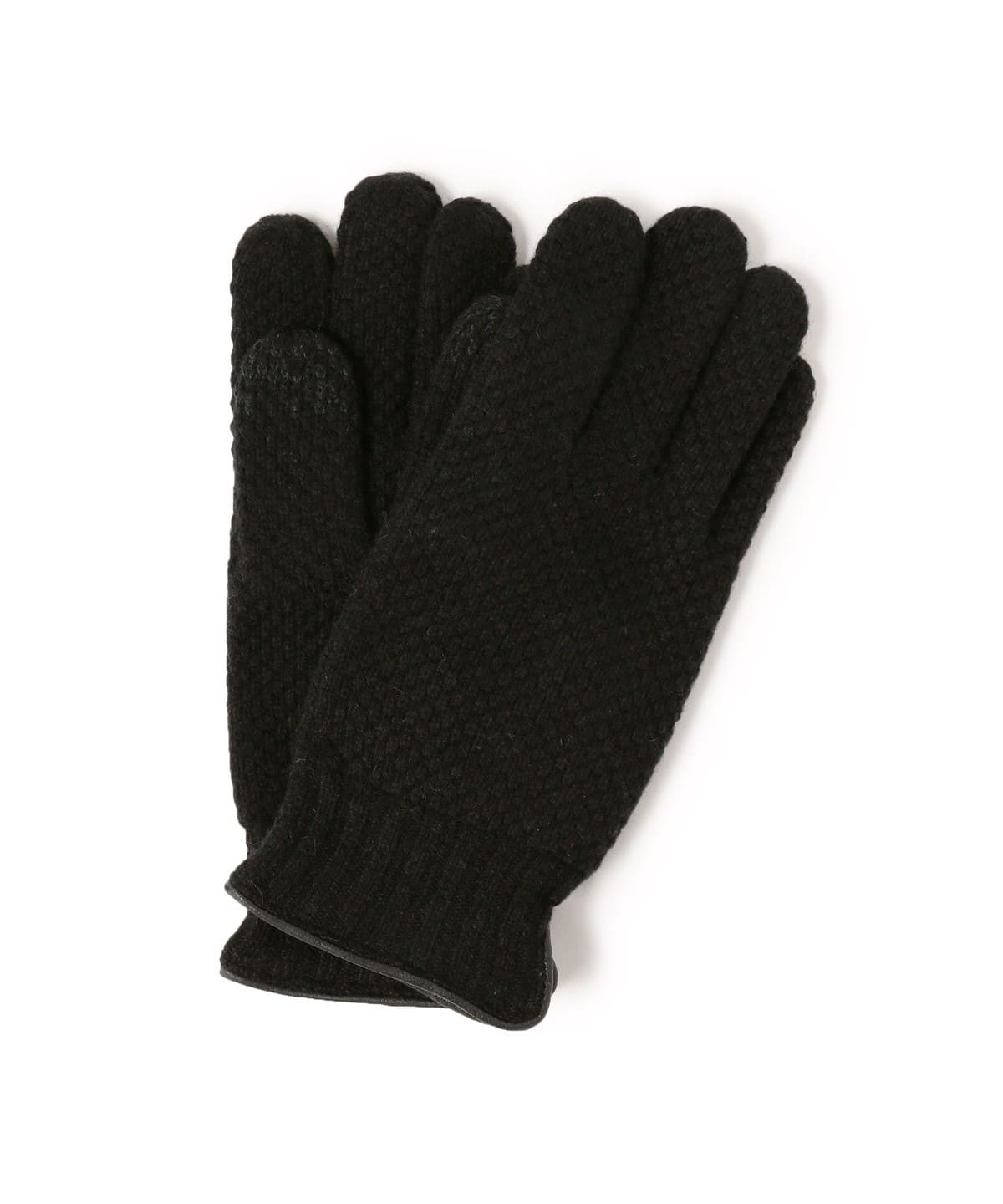【別注】Piazza in Moda / ニットグローブ ファッション雑貨 MEN BLACK S 【別注】Piazza in Moda / ニットグローブ ファッション雑貨 MEN BLACK S