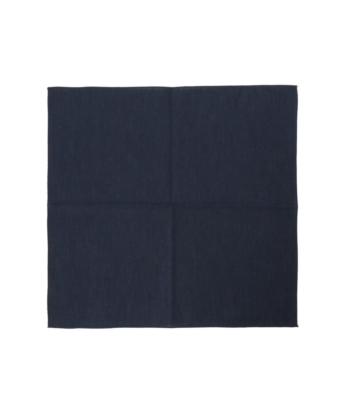 コットン リネン ダンガリー チーフ スーツ・ネクタイ MEN NAVY ONE SIZE コットン リネン ダンガリー チーフ スーツ・ネクタイ MEN NAVY ONE SIZE